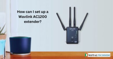 How can I set up a Wavlink AC1200 extender?