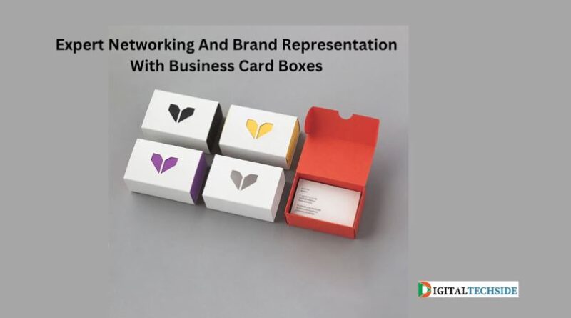 Expert Networking And Brand Representation With Business Card Boxes