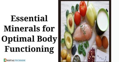 Essential Minerals for Optimal Body Functioning