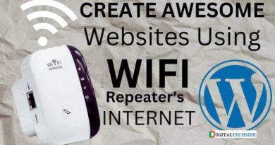 How to develop a website using Wi-Fi Repeater?