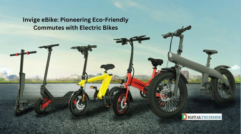 Invige eBike: Pioneering Eco-Friendly Commutes with Electric Bikes