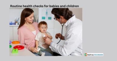 Routine health checks for babies and children