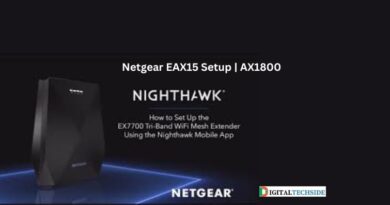 Netgear EAX15 Setup | AX1800