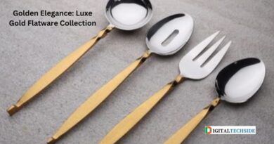 Golden Elegance: Luxe Gold Flatware Collection